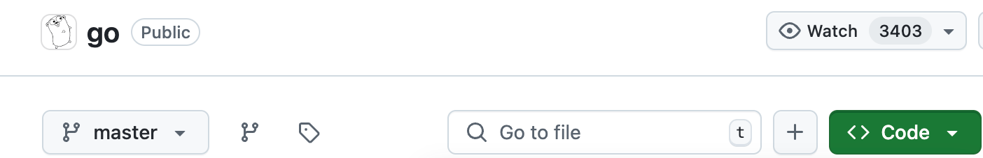 Go's GitHub repository